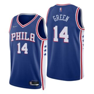 Men's Danny Green Philadelphia 76ers 75th Anniversary Diamond Jersey