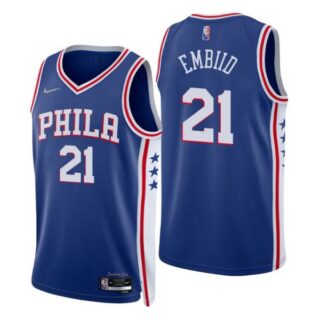 Men's Joel Embiid Philadelphia 76ers 75th Anniversary Diamond Jersey