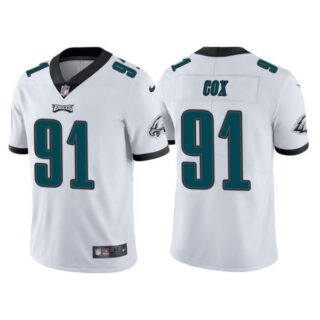 Youth Philadelphia Eagles Fletcher Cox White Vapor Limited Stitched Jersey