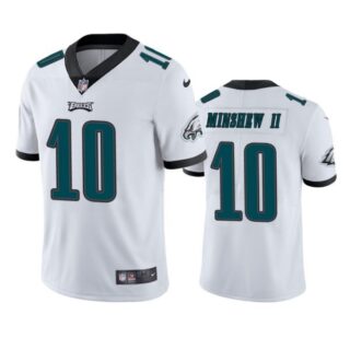 Men's Gardner Minshew II Philadelphia Eagles Vapor Limited Jersey Stitched White