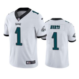 Men's Jalen Hurts Philadelphia Eagles Vapor Limited Jersey Stitched White