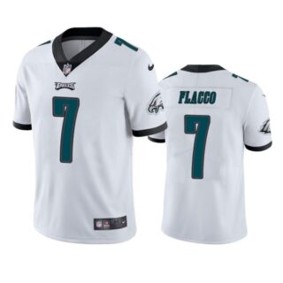 Men's Joe Flacco Philadelphia Eagles Vapor Limited Jersey Stitched White