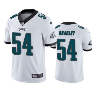 Men's Shaun Bradley Philadelphia Eagles Vapor Limited Jersey Stitched White