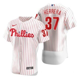 Men's #37 Odubel Herrera Philadelphia Phillies Flex Base Jersey White
