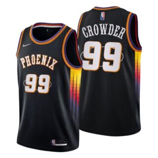 Men's Jae Crowder Phoenix Suns 75th Anniversary Diamond Jersey Black