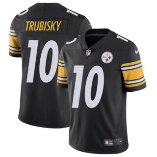 Youth Pittsburgh Steelers Mitchell Trubisky Black Vapor Limited Stitched Jersey