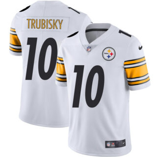 Youth Pittsburgh Steelers Mitchell Trubisky White Vapor Limited Stitched Jersey