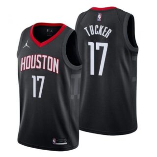 Men's P.J. Tucker Houston Rockets Basketball Jersey Black Statement