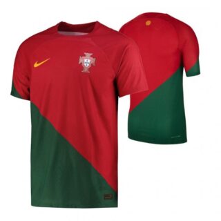 Youth Portugal National Team Red Home Soccer Jersey 2022-23
