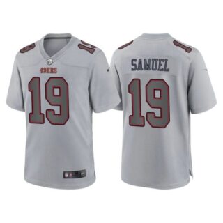 Youth San Francisco 49ers Deebo Samuel Gray Atmosphere Fashion Stitched Jersey
