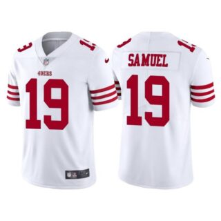 Men's San Francisco 49ers Deebo Samuel 2022 Vapor Limited Stitched Jersey White