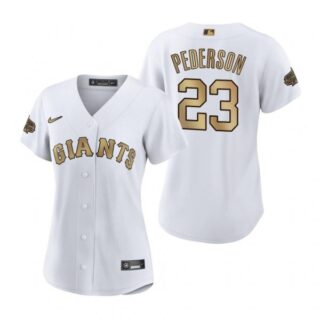 Women's Joc Pederson San Francisco Giants 2022 MLB All-Star Game White Stitched Jersey