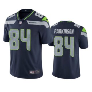 Men's #84 Colby Parkinson Seattle Seahawks Limited Jersey Stitched Navy