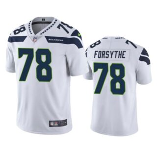Men's #78 Stone Forsythe Seattle Seahawks Limited Jersey Stitched White