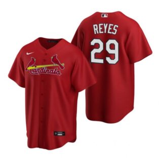 Men's Alex Reyes St. Louis Cardinals Cool Base Jersey Gray Red