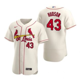 Men's Dakota Hudson St. Louis Cardinals Flex Base Jersey Cream Cream