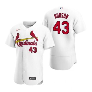Men's Dakota Hudson St. Louis Cardinals Flex Base Jersey Cream White