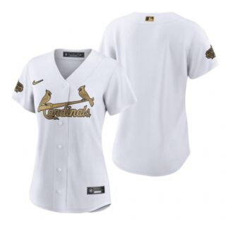 Women's St. Louis Cardinals 2022 MLB All-Star Game White Stitched Jersey