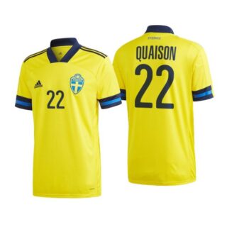 Men's Robin Quaison Sweden National Yellow Home Jersey