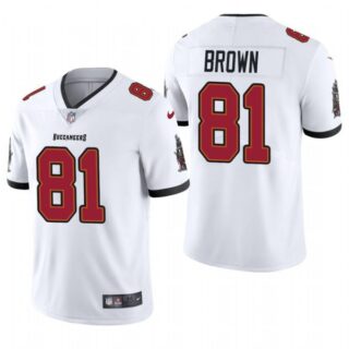 Men's Antonio Brown Tampa Bay Buccaneers Vapor Limited Jersey Stitched White
