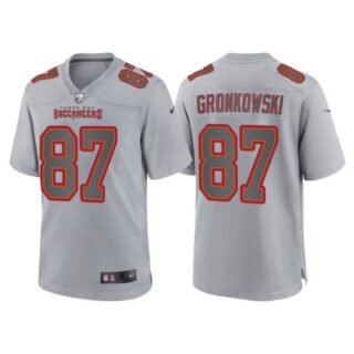 Youth Tampa Bay Buccaneers Rob Gronkowski Gray Atmosphere Fashion Stitched Jersey