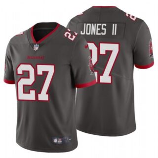 Men's Ronald Jones II Tampa Bay Buccaneers Vapor Limited Jersey Stitched Pewter