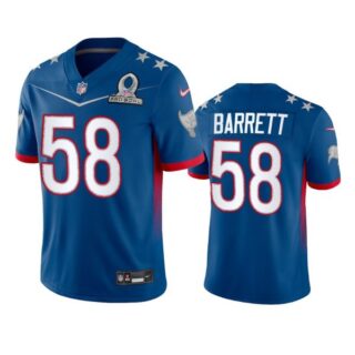 Men's Shaquil Barrett Tampa Bay Buccaneers 2022 NFC Pro Bowl Stitched Jersey Royal