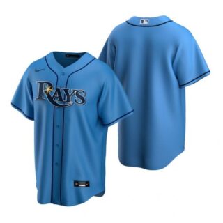Men's Blank Tampa Bay Rays Cool Base Jersey Light Blue Gray,Light Blue