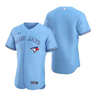 Men's Blank Toronto Blue Jays Flex Base Jersey Powder Blue Powder Blue