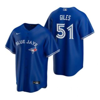 Men's Ken Giles Toronto Blue Jays Cool Base Jersey Powder Blue Royal