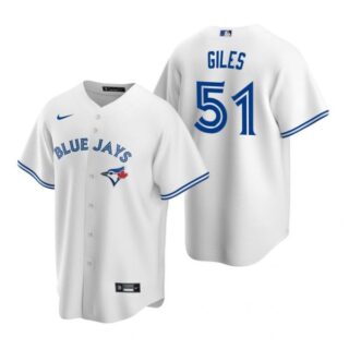 Men's Ken Giles Toronto Blue Jays Cool Base Jersey Powder Blue White
