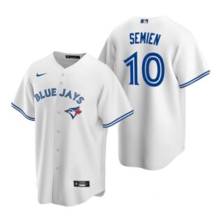 Men's Marcus Semien Toronto Blue Jays Cool Base Jersey Powder Blue White
