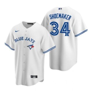 Men's Matt Shoemaker Toronto Blue Jays Cool Base Jersey Royal White