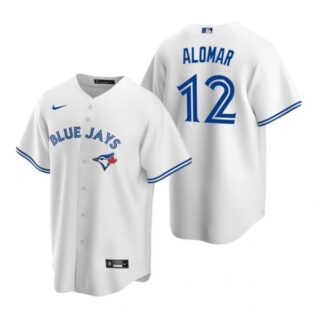 Men's Roberto Alomar Toronto Blue Jays Cool Base Jersey Powder Blue White