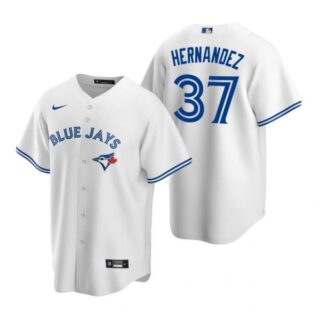 Men's Teoscar Hernandez Toronto Blue Jays Cool Base Jersey White White