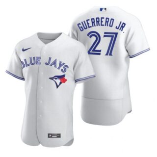 Men's Vladimir Guerrero Jr. Toronto Blue Jays Flex Base Jersey White White