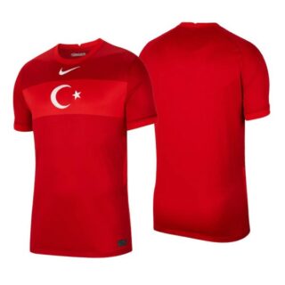 Men's Blank Turkey National Red Away Jersey