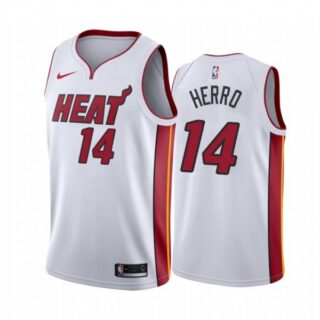Men's Tyler Herro Miami Heat Basketball Jersey White