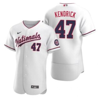 Men's Howie Kendrick Washington Nationals Flex Base Jersey Black Golden White Alternate
