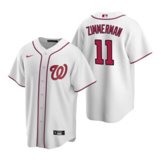 Men's Ryan Zimmerman Washington Nationals Cool Base Jersey White Home White Home