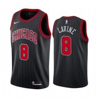 Men's Zach LaVine Chicago Bulls Basketball Jersey Black