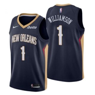 Men's Zion Williamson New Orleans Pelicans Basketball Jersey Navy