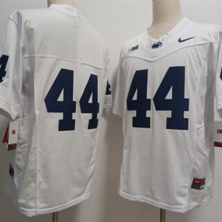 Men's Penn State Nittany Lions #44 Davis Warren White 2024 F.U.S.E. Stitched Jersey