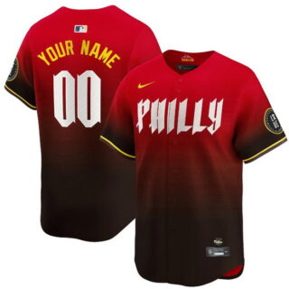 Custom Phillies 2024 City Connect Vapor Premier Limited Jersey – All Stitched