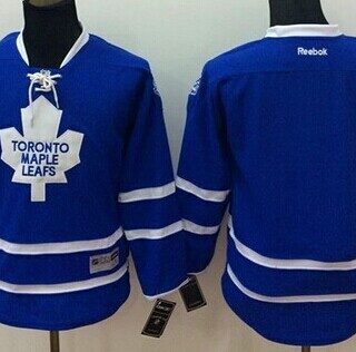 Youth Toronto Maple Leafs Blank Blue Jersey