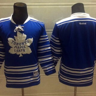 Youth Toronto Maple Leafs Blank 2014 Winter Classic Blue Jersey