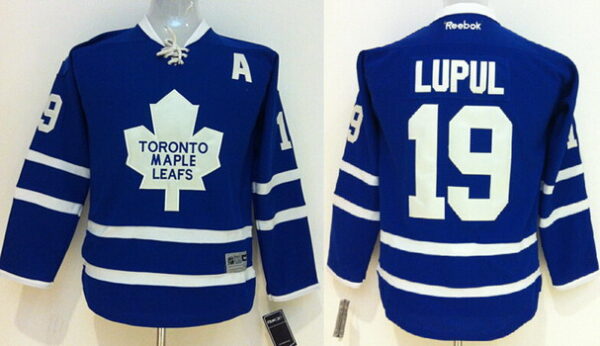 Youth Toronto Maple Leafs #19 Joffrey Lupul Blue Jersey