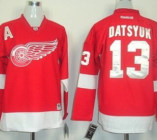 Youth Detroit Red Wings #13 Pavel Datsyuk Red Kids Jersey