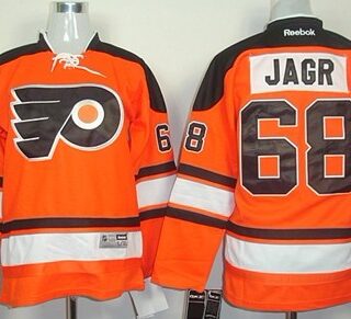 Youth Philadelphia Flyers #68 Jaromir Jagr 2012 Winter Classic Orange Jersey