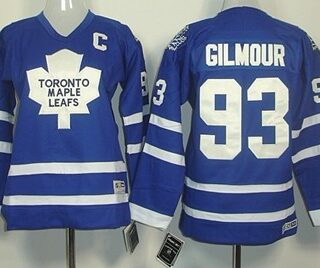 Youth Toronto Maple Leafs #93 Doug Gilmour Blue Throwback CCM Jersey